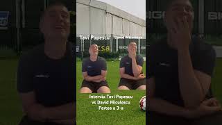 INTERVIU TAVI POPESCU vs DAVID MICULESCU  PARTEA A 3A  PARODIE football fcsb superliga [upl. by Efar850]