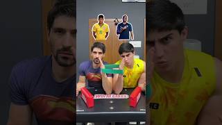 ❌⚽️ THE CONFRONTATION OF LEGENDS  DEXTERITY CHALLENGE 💨 challenge reacts youtubeshorts [upl. by Noryahs]