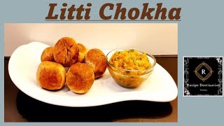 Litti Chokha Recipe  Easy way to prepare litti chokha [upl. by Nuahc24]