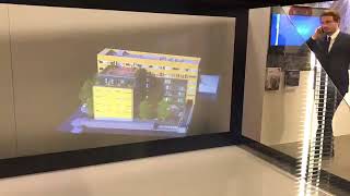 Hologramme pour Linkcity au SIMI 2017  Artefacto [upl. by Emse]