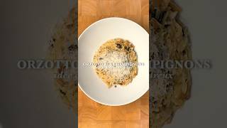 Orzotto aux champignons foodshorts food recettefacile cooking risotto fromage foodie recette [upl. by Nnywg676]