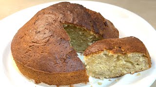 Air Fryer Banana Cake simple recipe [upl. by Iolande841]