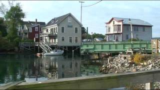 Swing Bridge South Bristol Maine [upl. by Mallissa]