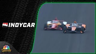 Josef Newgarden overtakes Pato OWard on final lap to win 2024 Indianapolis 500  Motorsports on NBC [upl. by Starla]