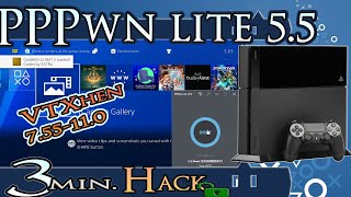 Jailbreak PS4 using one of the best tool for PPPwn  lite v55 [upl. by Enaile460]