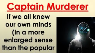 Improve your English ⭐ English Story  Captain Murderer [upl. by Yrellam]