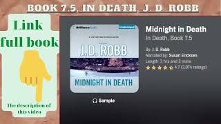 Book 75 Midnight in Death Audiobook J D Robb in death series audiobooks [upl. by Halda]