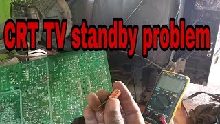 CRT TV standby problem [upl. by Lach]