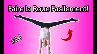 Comment faire la roue facilement🤸‍♀️ gymnastique How to make the wheel easily gymnastics [upl. by Stoll]