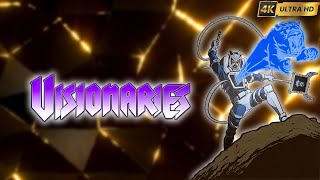 Visionaries Knights of the Magical Light Animated series  Визионеры Remastered Intro in 4K [upl. by Marquardt]