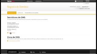 Locaweb  fazer apontamento de DNS [upl. by Carmon]