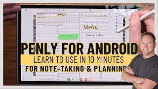 Android Users How to Use Penly For Note Taking and Digital Planning in 10 Minutes [upl. by Scrivings]