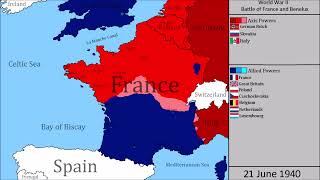 Battle of France and Benelux  World War II Every day [upl. by Isewk939]