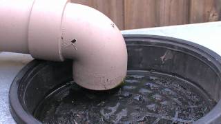 Installing a Rainwater Tank Part 2  Collection [upl. by Htiffirg]