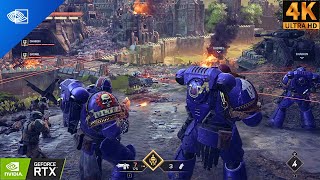 Defend The Alian Army  Warhammer 40K Immersive Graphics Gameplay  4K 60FPS UHD [upl. by Joyann]