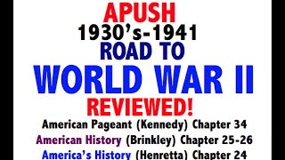 American Pageant Chapter 33 APUSH Review [upl. by Krm]