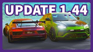 FIRST LOOK at 2 NEW CARS Audi R8 V10 Plus amp Lamborghini Urus Update 144 Gran Turismo 7 [upl. by Libnah]