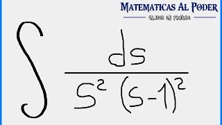 Integración por fracciones parciales  Ejercicio 1 [upl. by Schlenger639]