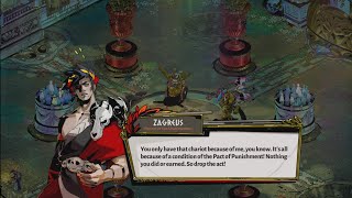 Zagreus tells Theseus that he only has that chariot because of him  Hades [upl. by Saalocin]