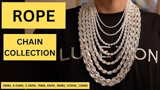 Updated Luke Zion Jewelry Rope Chain Collection [upl. by Ssilem748]