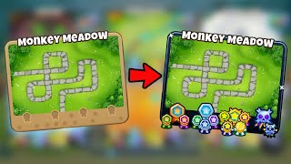 How Fast Can You Black Border Monkey Meadow in BTD6 [upl. by Oribelle833]