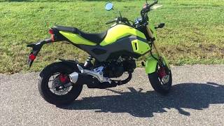 2018 Honda GROM Review  First Impressions [upl. by Urania447]