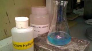 Titrating Boric Acid [upl. by Silohcin58]