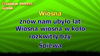 Skaldowie  Wiosna  Wszystko kwitnie wkoło  karaoke [upl. by Naples82]