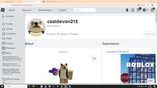 Roblox PGed 2019 Account with doge and robux [upl. by Christal38]