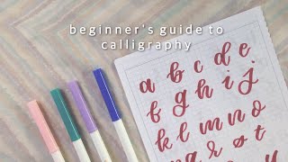 how to beginners guide to calligraphy [upl. by Alien]