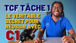 🔴 TCF C1 TÂCHE 1 [upl. by Latty]