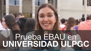 Prueba EBAU en Gran Canaria [upl. by Ansev]