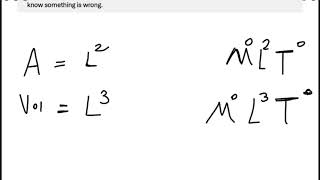 Physics 1 Dimensional Analysis 01 [upl. by Natsyrk220]