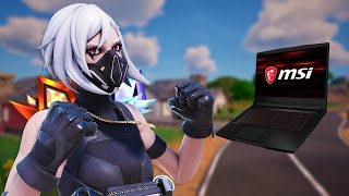 Fortnite on MSI GF63 in Chapter 5 RTX 3050 amp I511400H [upl. by Ahsiekyt]