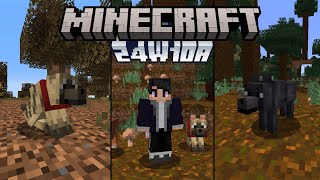 Han AÑADIDO OCHO NUEVAS VARIANTES de LOBOS  Minecraft 24w10a [upl. by Jena]