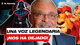 Muer3 JAMES EARL JONES a los 93 años ¡LA VOZ DE DARTH VADER Y DE MUFASA starwars reyleón [upl. by Davita]