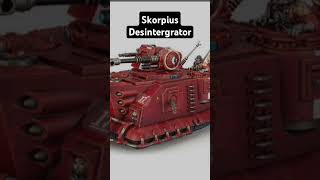 Skorpius Disintegrator 10th edition 40K warhammer40k [upl. by Ahsehat]