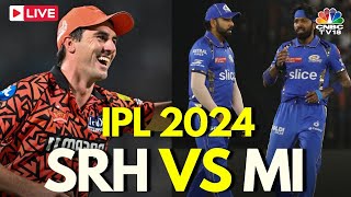 IPL 2024 LIVE Sunrisers Hyderabad Vs Mumbai Indians Match  SRH Vs MI LIVE  Pandya  Rohit N18L [upl. by Kamilah]