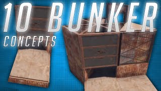 10 STABILITY BUNKER CONCEPTS  Base Building 2020  Rust [upl. by Sicard]