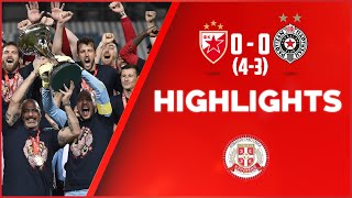 Crvena zvezda  Partizan 00 43 highlights [upl. by Enytsirhc]