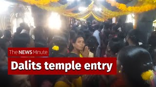 Dalits enter 200yearold Kallakurichi temple for the first time [upl. by Edmee]