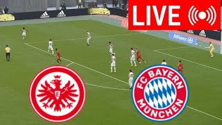 🔴 Frankfurt  FC Bayern München LIVE I Bundesliga 202425 I PES 21 Video Simulation Gameplay [upl. by Atinrahc848]