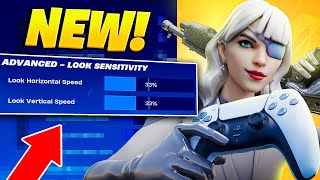 UPDATED BEST Controller Settings For Fortnite AIMBOT  FAST EDITS PS4PS5XboxPC [upl. by Celeski]