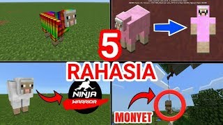 5 RAHASIA KAMBING DI MINECRAFT [upl. by Drarig]