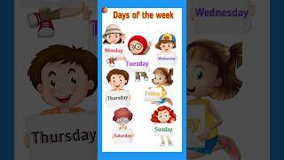 The days of the week song Stay Little  staylittle channel Weekdays name in English [upl. by Conah705]