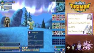 Digimon Masters Online  Unlocking Nefertimon Armor Evolution [upl. by Einnal]