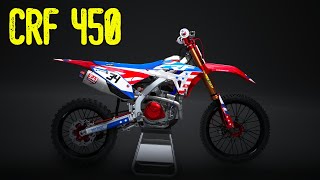 MXGP 2021 Bike Customization  Honda CRF 450 [upl. by Novah933]