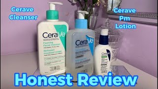 Cerave Skincare  Cerave SA Cleanser  Cerave Foaming Cleanser  Cerave PM Lotion [upl. by Mccafferty]