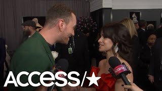 Sam Smith amp Camila Cabello Freak Out After Seeing Each Other At The 2018 Grammys  Access [upl. by Avevoneg]