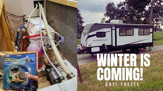 Winterizing my RV by adding a Valterra Pump Converter Kit Keystone Hideout [upl. by Snook624]